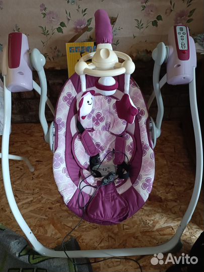 Детские электронные качели jetem