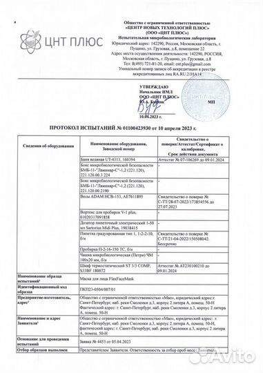 Маска для проблемной кожи (для домашнего использов