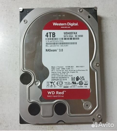 4TB HDD Western Digital