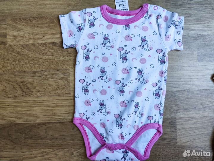 Пакет летней одежды на девочку 68 74