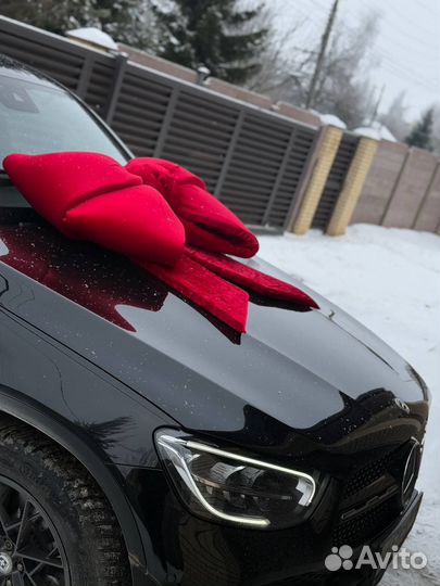 Большой подарочный бант на машину