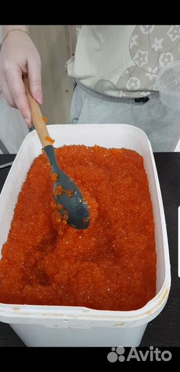 Красная икра горбуши