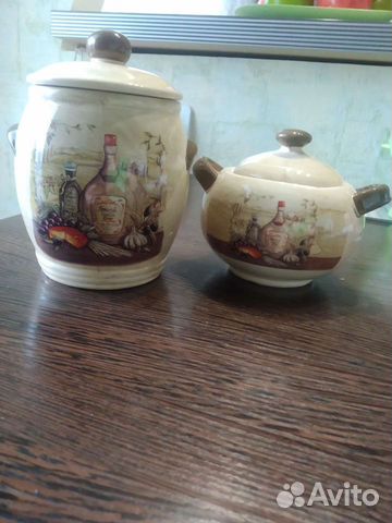 Бочонок для мёда и сахарница