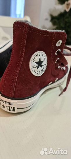 Кеды converse All Star утепленные оригинал