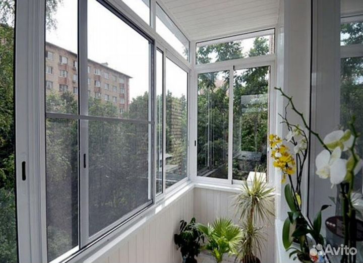 Остекление балкона