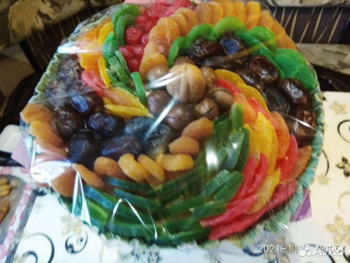 Букет из сухофруктов