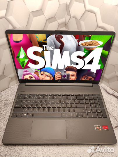 Мощный HP 2020 г.в с SSD 512GB/Ryzen 3/IPS/8 Озу