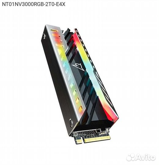 Диск SSD Netac NV3000 RGB M.2 2280 2TB PCIe NVMe 3
