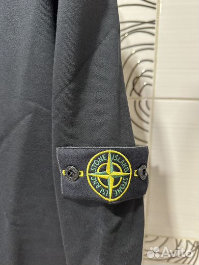 Stone island свитшот 1/4 зип олд мани оригинал