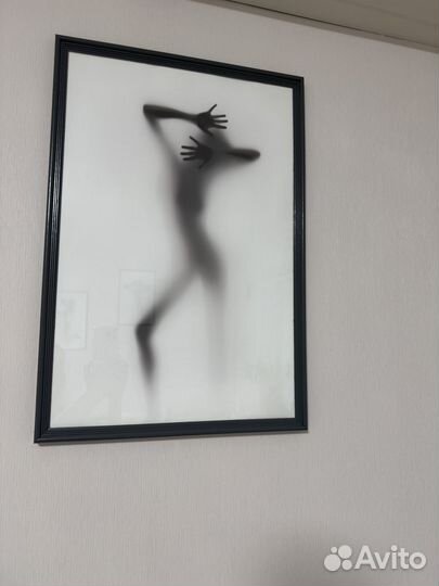 Фото в рамке под стеклом 3 шт размер 43*63 см