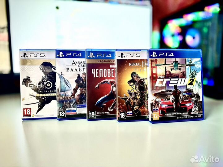 Игры на ps4 и ps5