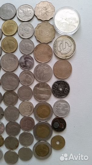 Монеты и банкноты из разных стран включая СССР