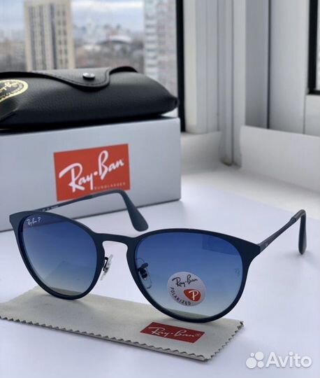 Очки Ray ban Erika metal поляризационные Polaroid