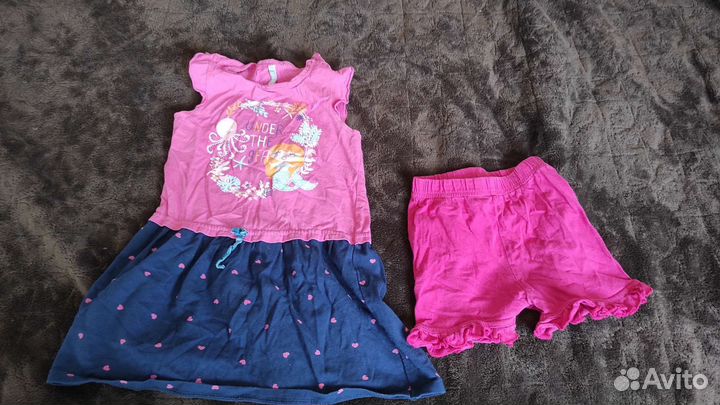 Пакет одежды на девочку 92-98 рр