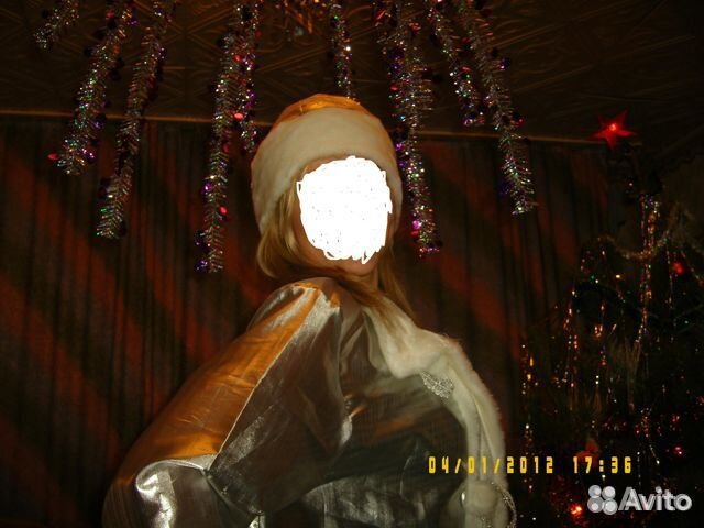 Взрослый костюм снегурочки