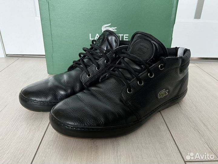 Ботинки демисезонные Lacoste оригинал