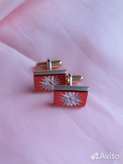 Винтажные мужские запонки СССР