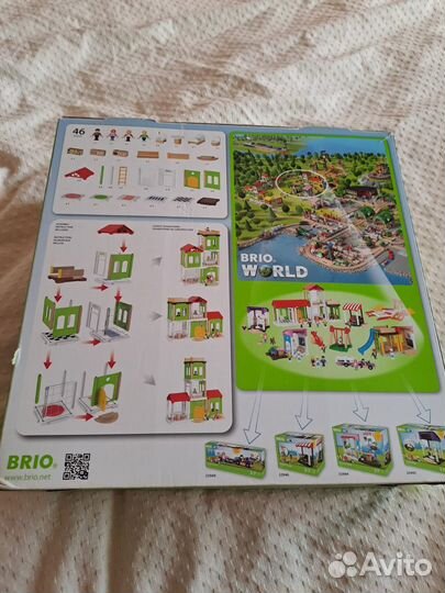 Деревянная дорога brio. family house 33941