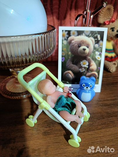 Пупс Zuru с коляской