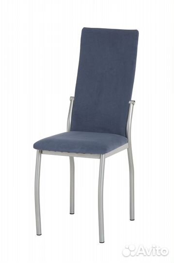Стул пекин хром/тк. Галакси смарт 30 синий