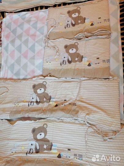 Бортики в детскую кроватку