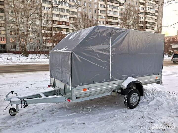 Прицеп легковой для снегохода сст-09 345х151