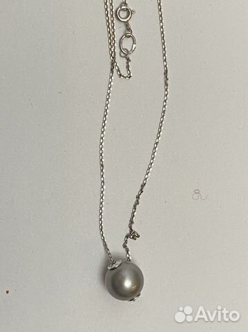 Цепочка с жемчужиной. 585 проба