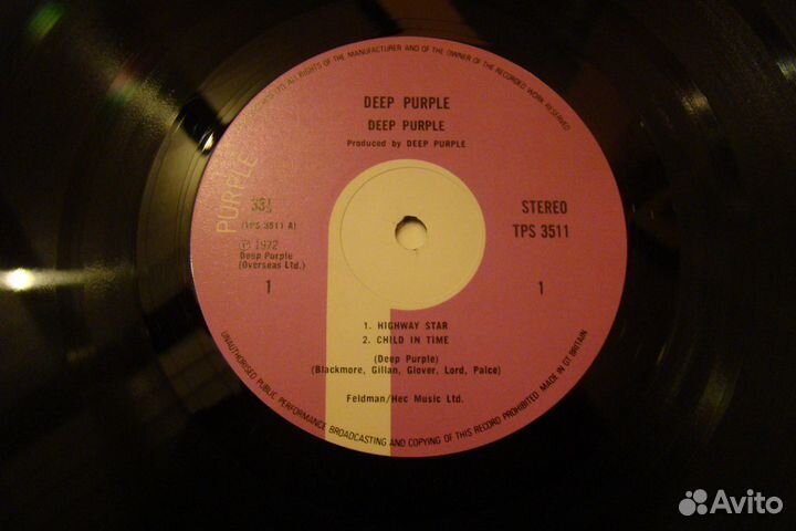 LP deep purple 