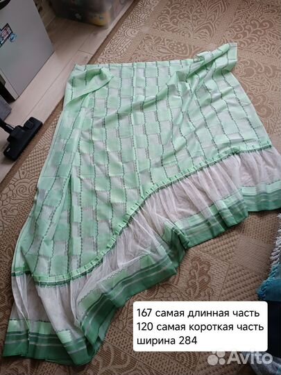 Тюль с рюшами