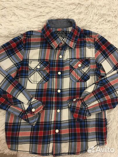 Рубашки на мальчика нм р.122