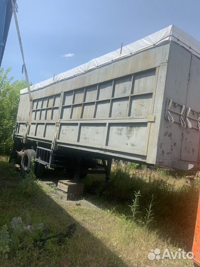 Полуприцеп бортовой ОДАЗ 9370, 1987