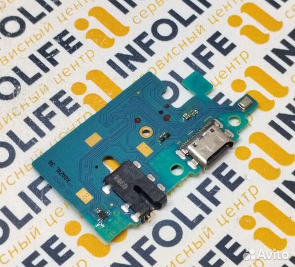 Шлейф Samsung M317F (M31s)системный разъем (б\у ор