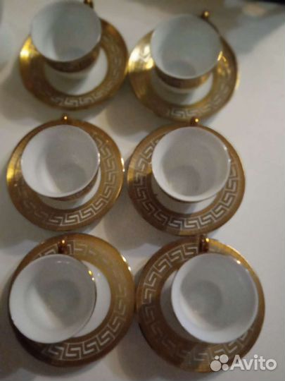 Сервиз кофейный супница и чайник