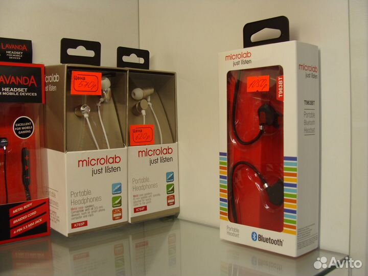 Наушники для телефона, MP3 плеера, планшета