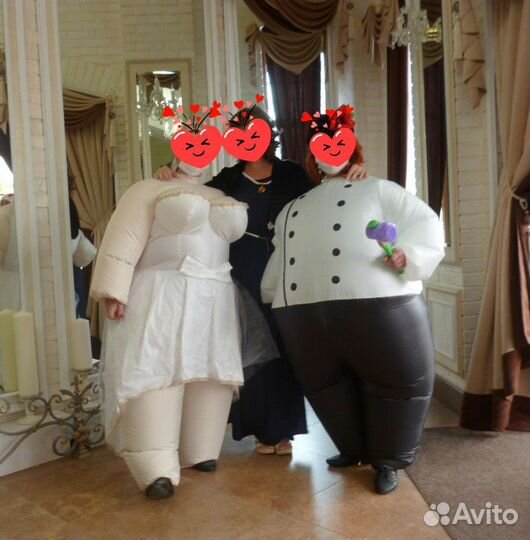 Надувной костюм