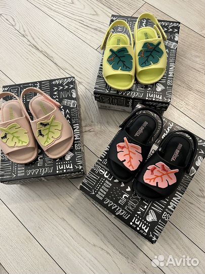 Босоножки для девочки mini melissa