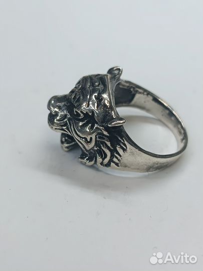 Кольцо Тигр-2 (серебро)