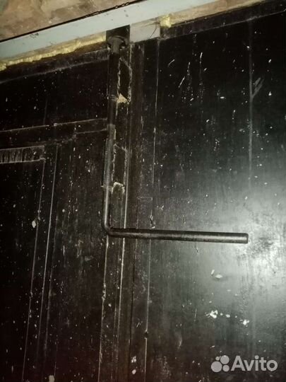 Ворота гаражные металлические распашные