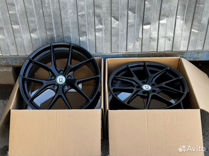 Диски R17 5x112 HRE P101 Черный матовый