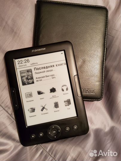 Продано Электронная книга Digma e605