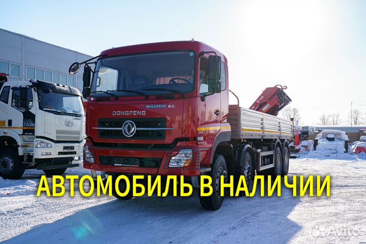 DongFeng DFH3440А80 с КМУ, 2023