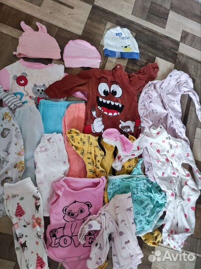 Вещи пакетом на девочку 56-62