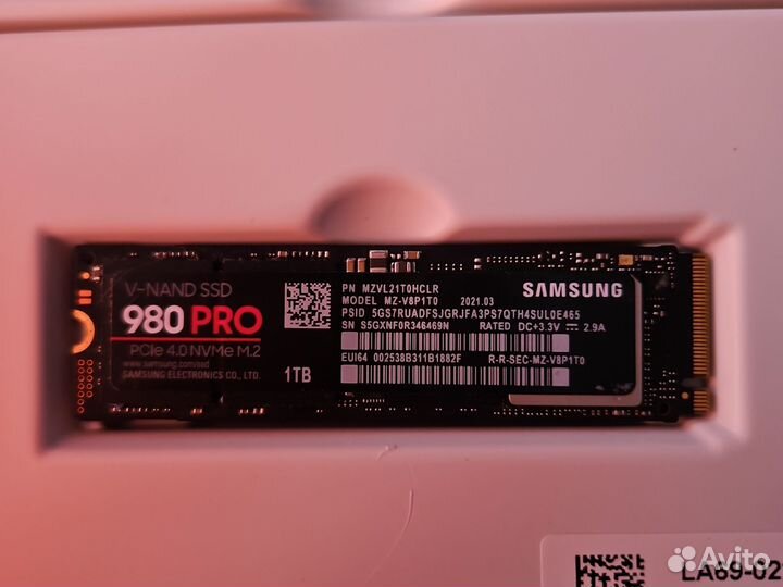 Ssd samsung 980 pro 1tb