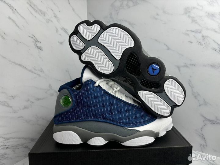 Кроссовки nike air jordan 13 flint grey