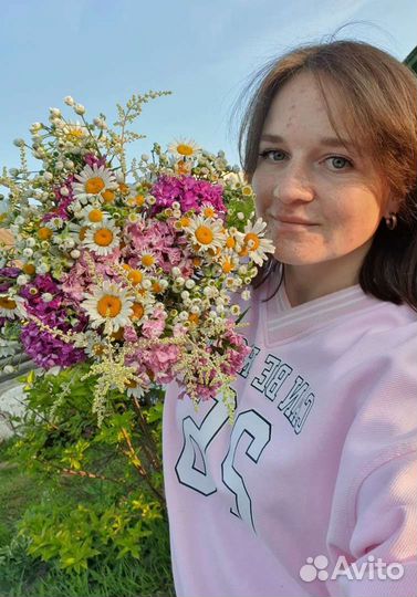 Букет из полевых цветов