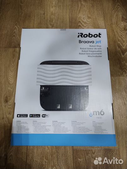 Новый робот-пылесос iRobot Braava Jet m6