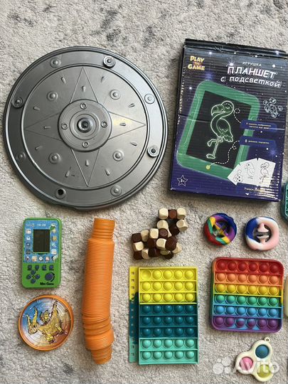 Развивающие детские игрушки пакетом