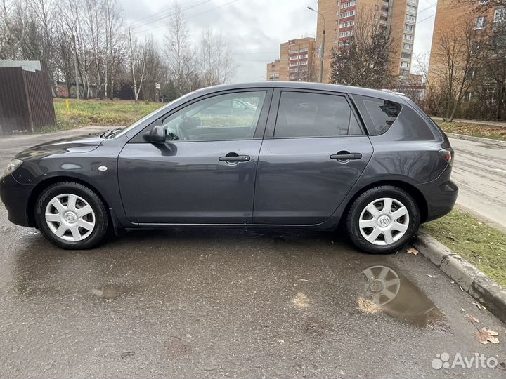 Mazda 3 1.6 МТ, 2005, битый, 220 000 км