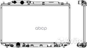 Радиатор honda civic 06-11 32118506 32118506 Sa