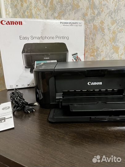 Мфу струйное canon pixna MG3640s 
